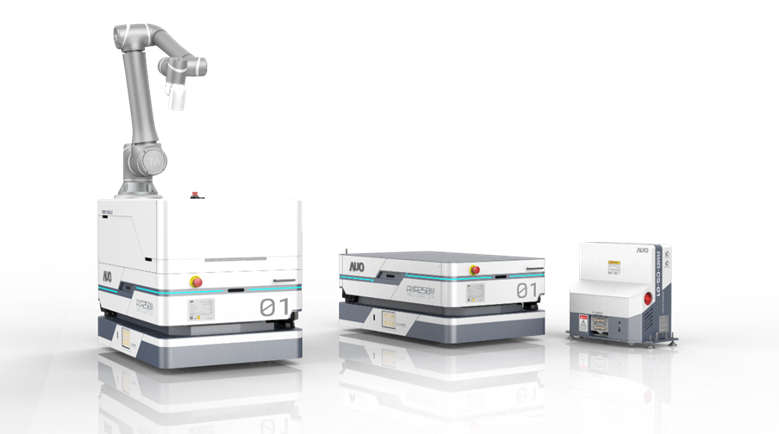 88858cc永利數位開發的自主式移動機器人（AMR250M），搭配全向輪並結合AI演算法、2D LiDAR、3D攝影機等技術，協助客戶實現產線全自動化